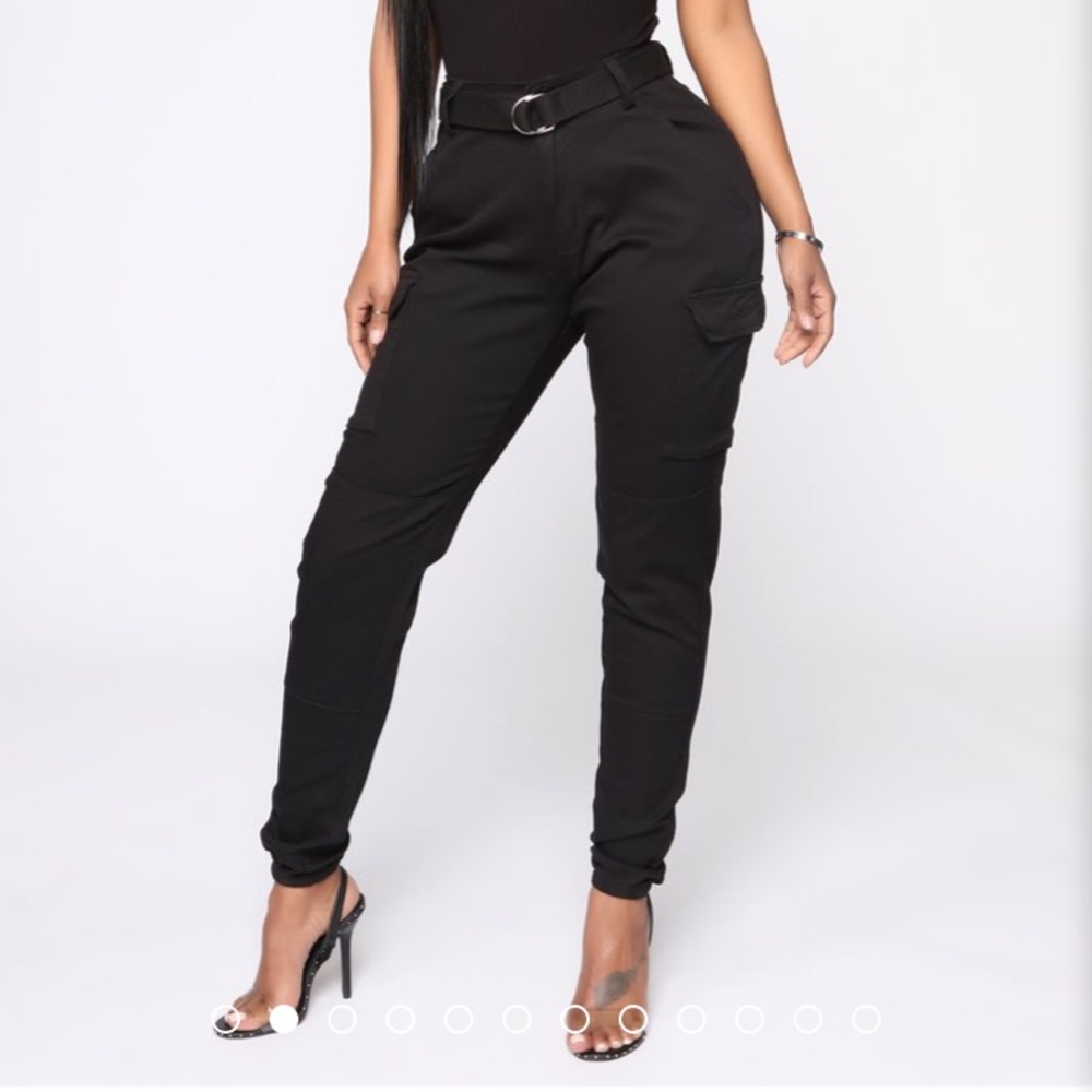 Black Cargo pants